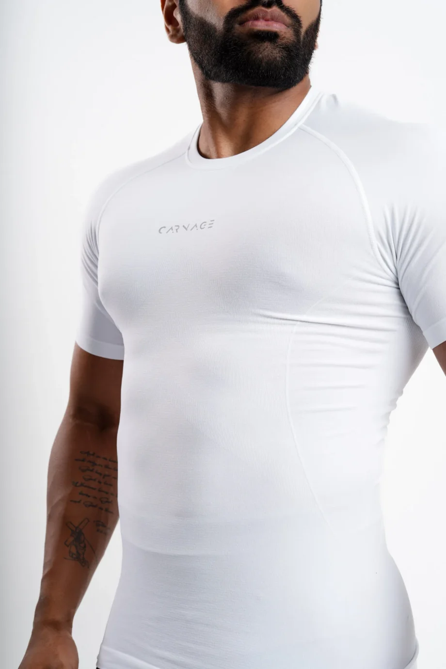 ATHLETIC SEAMLESS COMPRESSION TEE